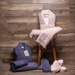 سرویس حوله salvino دو قلو 10 تکه کد sal 4002