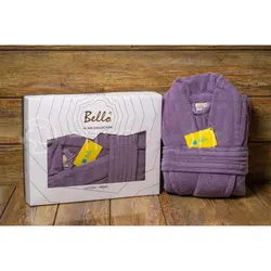 حوله پالتویی بلو مدل Tierno نخ پنبه دو رو نخ Code 40022