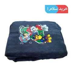 حوله پالتویی بچه گانه ارکیده طرح سگ نگهبان