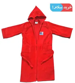 حوله پالتویی بچه گانه ارکیده طرح فروزن