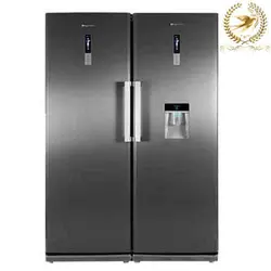 یخچال فریزر دیپوینت مدل D4i دوقلو رنگ سیلور