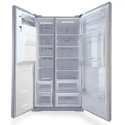 یخچال فریزر دوقلو الکترواستیل پرایم مدل es-24 طرح 90 تیتانیوم