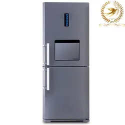 یخچال و فریزر الکترواستیل مدل ES-35 با یخساز اتومات و میزبار تیتانیوم