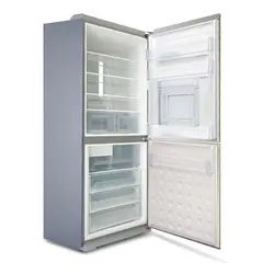 یخچال و فریزر الکترواستیل مدل ES-35 با یخساز اتومات و میزبار تیتانیوم