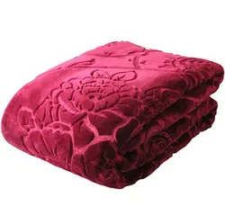 پتو گلبافت دو نفره گل برجسته 220*240