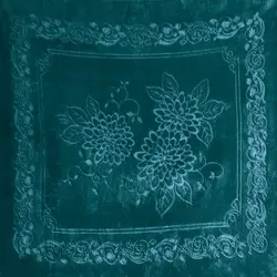 پتو گلبافت دو نفره گل برجسته 220*240