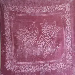 پتو گلبافت دو نفره گل برجسته 220*240