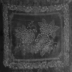 پتو گلبافت دو نفره گل برجسته 220*240