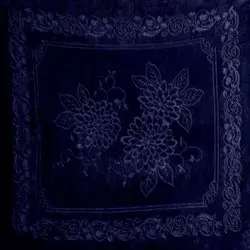 پتو گلبافت دو نفره گل برجسته 220*240