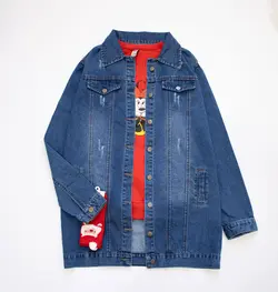 مانتو جین ضخیم