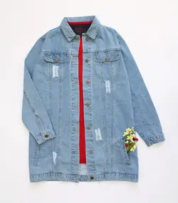 مانتو(کت)ضخیم جین