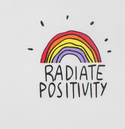 بلوز radiate positivity🌈🍂