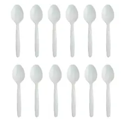 پک قاشق یکبار مصرف 12عددی پرشین‌گیاهی