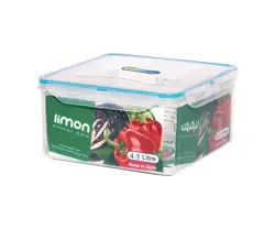 ظرف فریزری مربع 4.5 لیتر 134000 (لیمون)