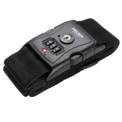 کمربند رمزی چمدان دلسی مشکی