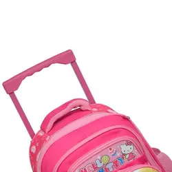 کیف مدرسه چرخ دار هلو کیتی