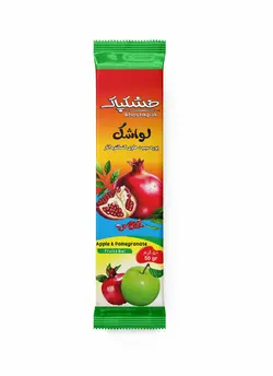 لواشک با طعم انار مقدار 50 گرم سلفون