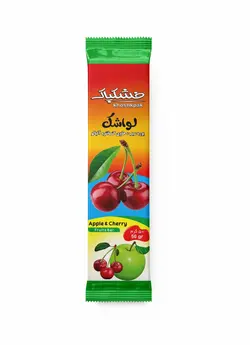 لواشک با طعم آلبالو مقدار 50 گرم سلفون