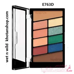 سایه وت اند وایلد 10رنگ کد763 wet n wild 10pallette glamour