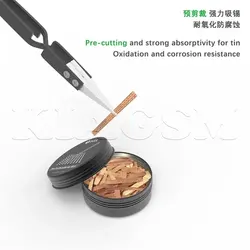 پنس معکوس سرامیکی به همراه سیم قلع کش برند 2UUL