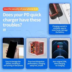 تستر شارژر آیفون JC PD Charger