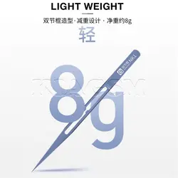 پنس سرکج و سرصاف تیتانیوم برند AMAOE مدل NK