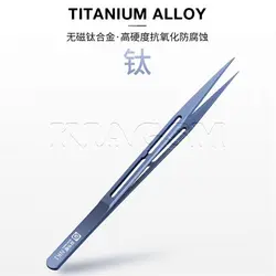 پنس سرکج و سرصاف تیتانیوم برند AMAOE مدل NK