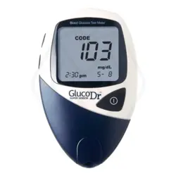 دستگاه تست قند خون گلوکو داکتر مدل Super Sensor – کیان طب