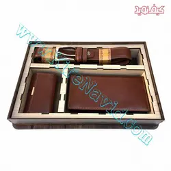 ست کیف و کمربند چرم - فروشگاه کیف نوید