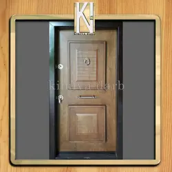 درب ضد سرقت لوکس مدل دوقاب برجسته شطرنجی کد 1225