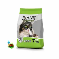 خاک گربه ژوانیت مدل کاج Juanit cat litter وزن 7 کیلوگرم