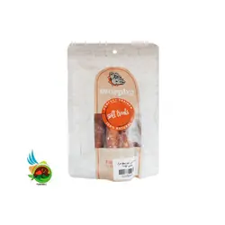 تشویقی سگ مدل دورپیچ مرغ برند مورفی Morphy وزن 100 گرم