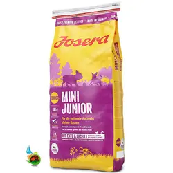 غذای خشک توله سگ نژاد کوچک جوسرا Josera Mini junior وزن 15 کیلوگرم