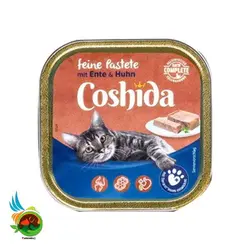ووم کوشیدا با طعم گوشت اردک و مرغ Coshida Pastete Ente Und Huhn وزن 100 گرم
