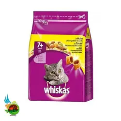 غذای خشک مغزدار مولتی کالر گربه ویسکاس با طعم مرغ Whiskas mit huhn وزن 800 گرم