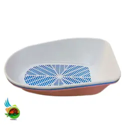 ظرف خاک گربه با توری تخلیه زاریکس