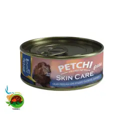 کنسرو غذای گربه پتچی مدل Petchi skin care وزن 120 گرم