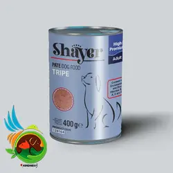 کنسرو سگ شایر با طعم سیرابی وزن 400 گرم