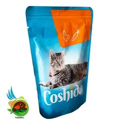 پوچ گربه مرغ و هویج کوشیدا وزن 100 گرم