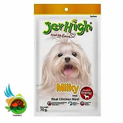 تشویقی جرهای Jerhigh Milky وزن 70 گرم