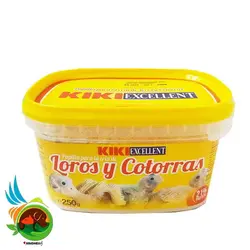 سرلاک طوطی کیکی KIKI وزن 250 گرم