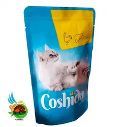 پوچ گربه مرغ و جگر کوشیدا وزن 100 گرم