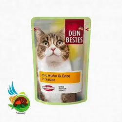 پوچ گربه دین بستس با طعم بوقلمون Dien Bestes