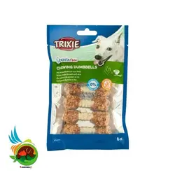 تشویقی سگ تریکسی مدل Trixie Chewing Dumbbells وزن 100 گرم