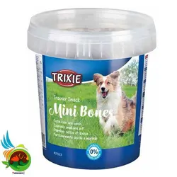 تشویقی سطلی سگ تریکسی مدل Mini Bones وزن 500 گرم