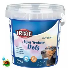 تشویقی سطلی سگ تریکسی مدل Mini Trainer Dots وزن 500 گرم