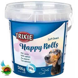 تشویقی سطلی مدادی سگ تریکسی مدل Happy Rolls وزن 500 گرم
