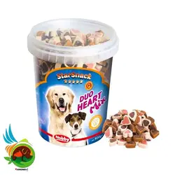 تشویقی استار اسنک نوبی Duo Heart Mix وزن 500 گرم