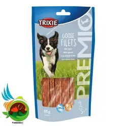 تشویقی سگ تریکسی مدل Goose Filets وزن 65 گرم