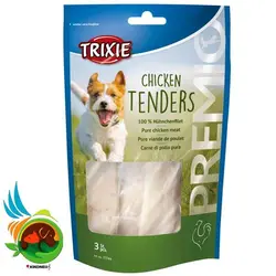 تشویقی سگ تریکسی مدل Trixie Chicken Tenders وزن 75 گرم